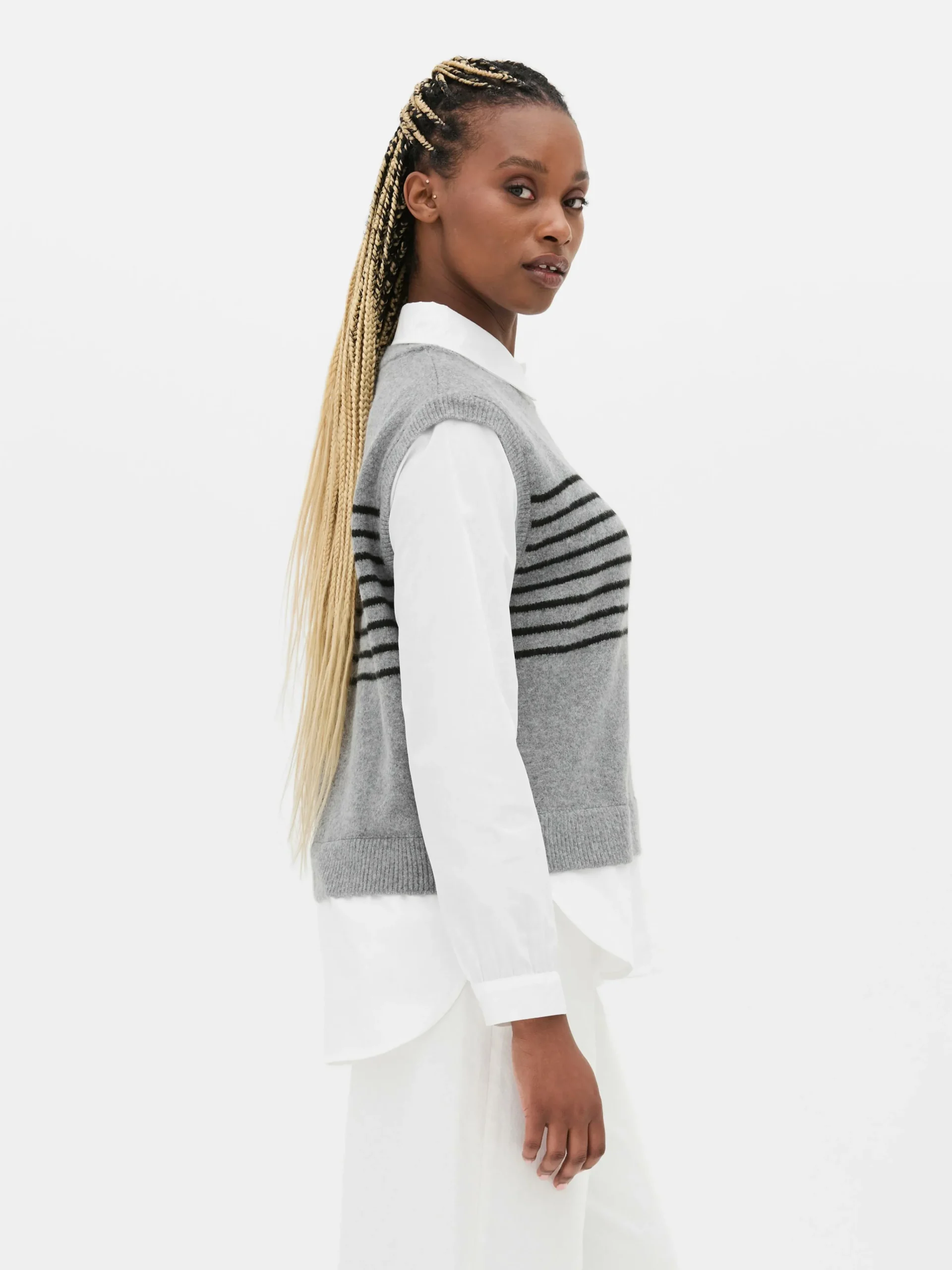 2-in-1 Layered Shirt Vest|Primark Online