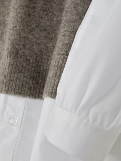 2-in-1 Layered Shirt Vest|Primark Discount