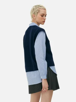 2-in-1 Layered Shirt Vest|Primark Clearance