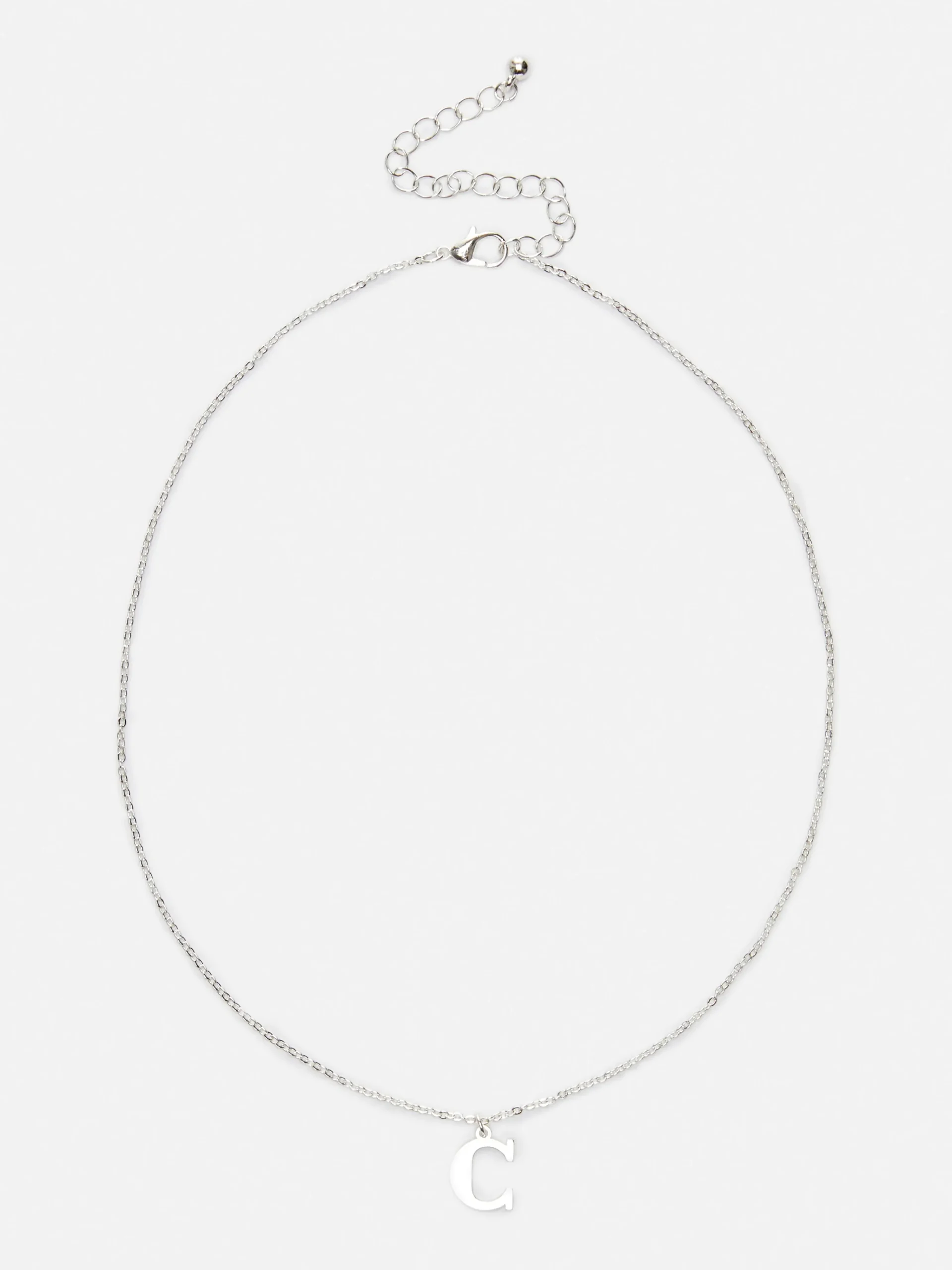 Initial Charm Chain Necklace|Primark Sale