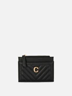 Initial Quilted Cardholder|Primark Best