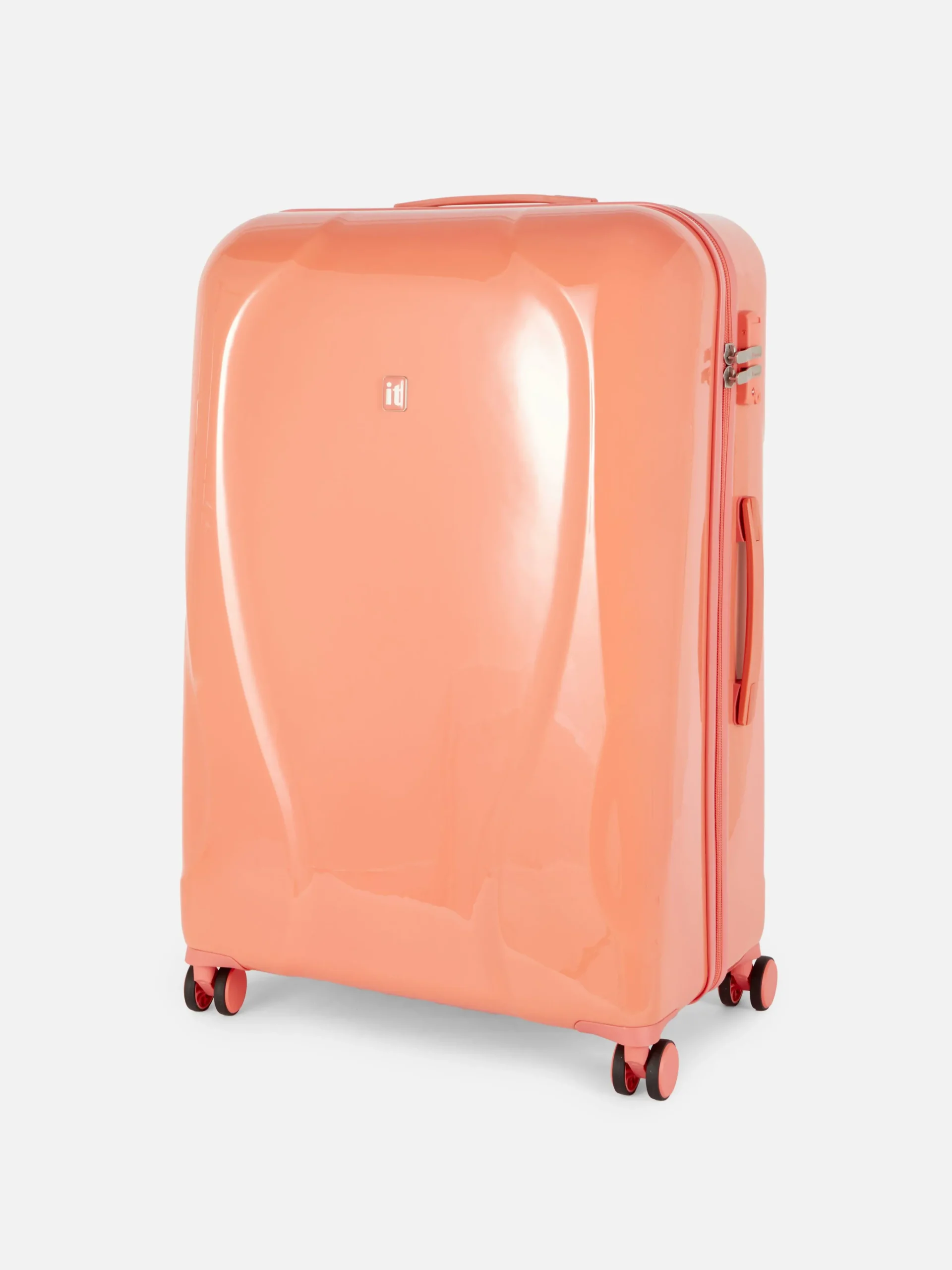 It Luggage 8-Wheel Hard Shell Suitcase|Primark