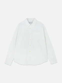 Jacquard Long Sleeve Shirt|Primark Discount