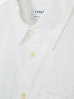 Jacquard Long Sleeve Shirt|Primark Discount