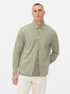 Jacquard Long Sleeve Shirt|Primark Best