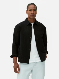 Jacquard Long Sleeve Shirt|Primark Clearance