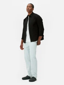 Jacquard Long Sleeve Shirt|Primark Clearance