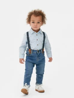 Jeans With Suspenders|Primark