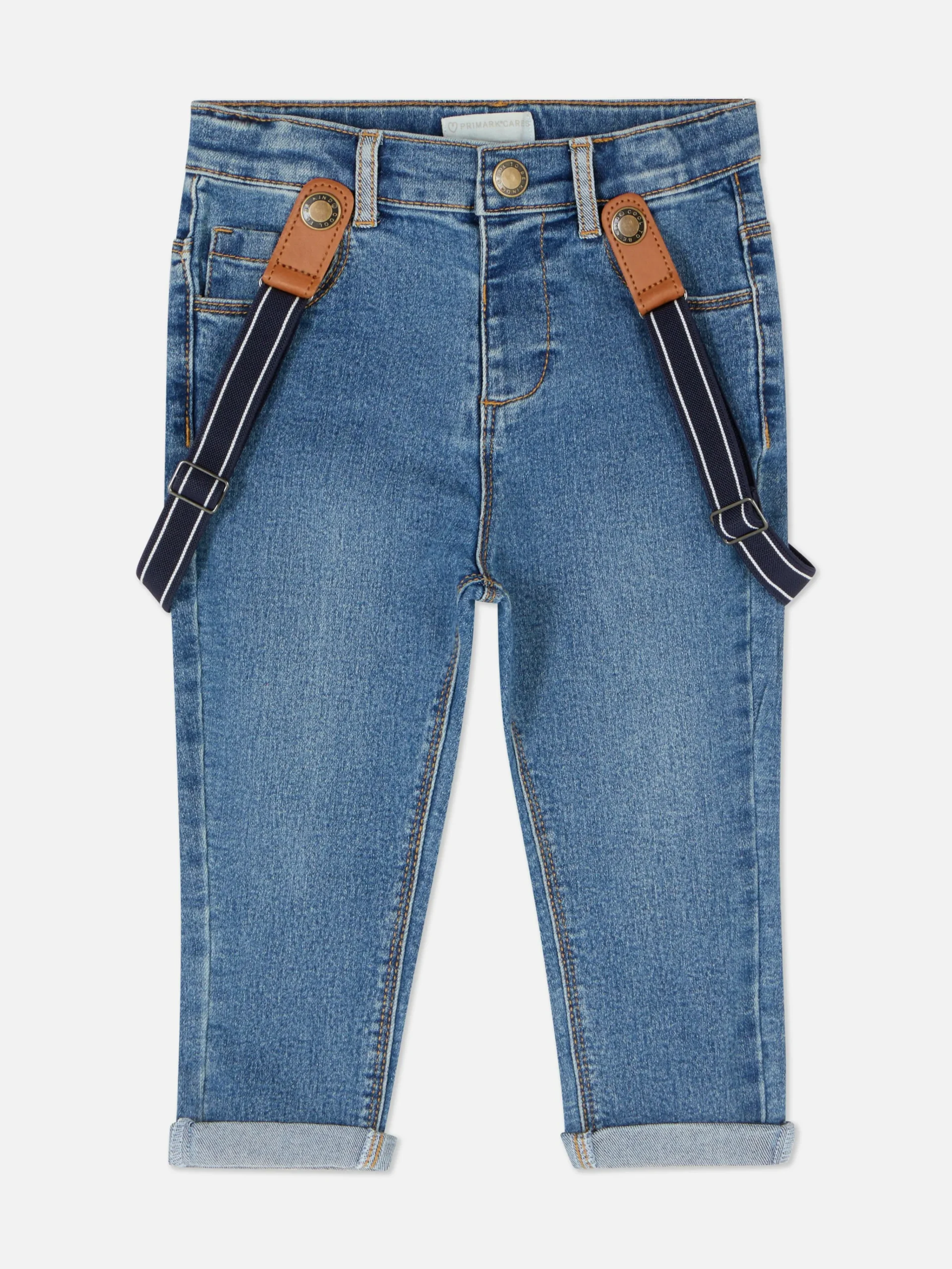 Jeans With Suspenders|Primark