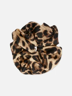 Jumbo Leopard Print Scrunchie|Primark Outlet