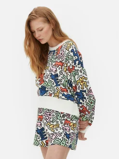Keith Haring Printed Sweatshirt|Primark Sale