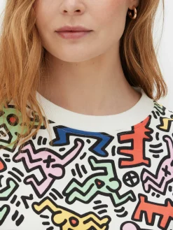 Keith Haring Printed Sweatshirt|Primark Sale