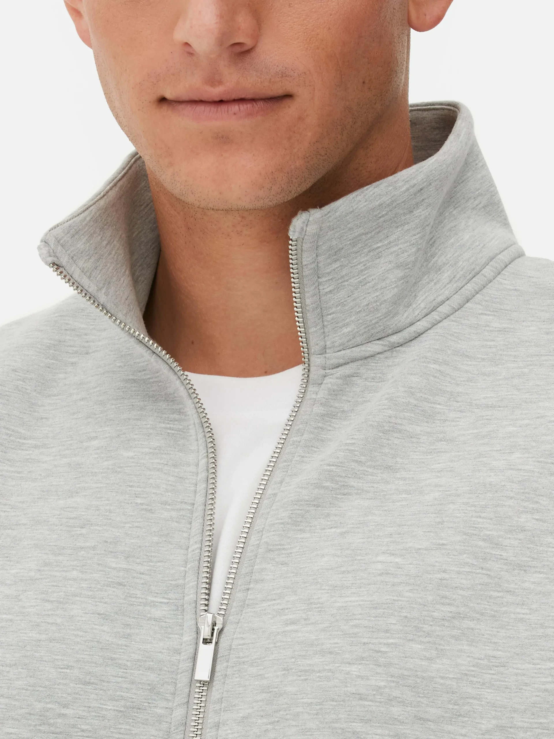 Kem Funnel Neck Zip Sweatshirt|Primark Online