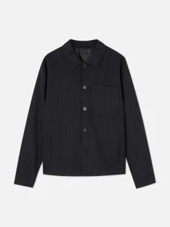 Kem Pinstripe Jacket|Primark New