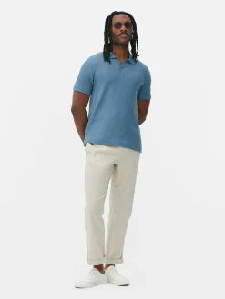 Kem Textured Knit Polo|Primark New