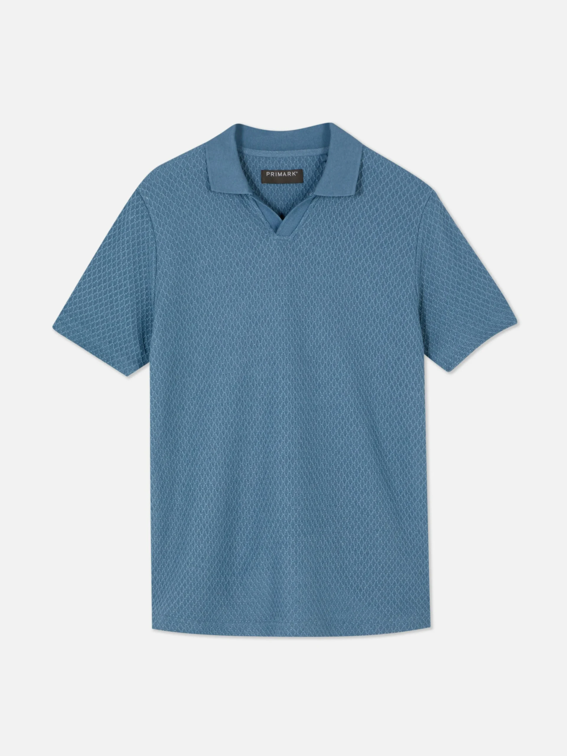 Kem Textured Knit Polo|Primark New