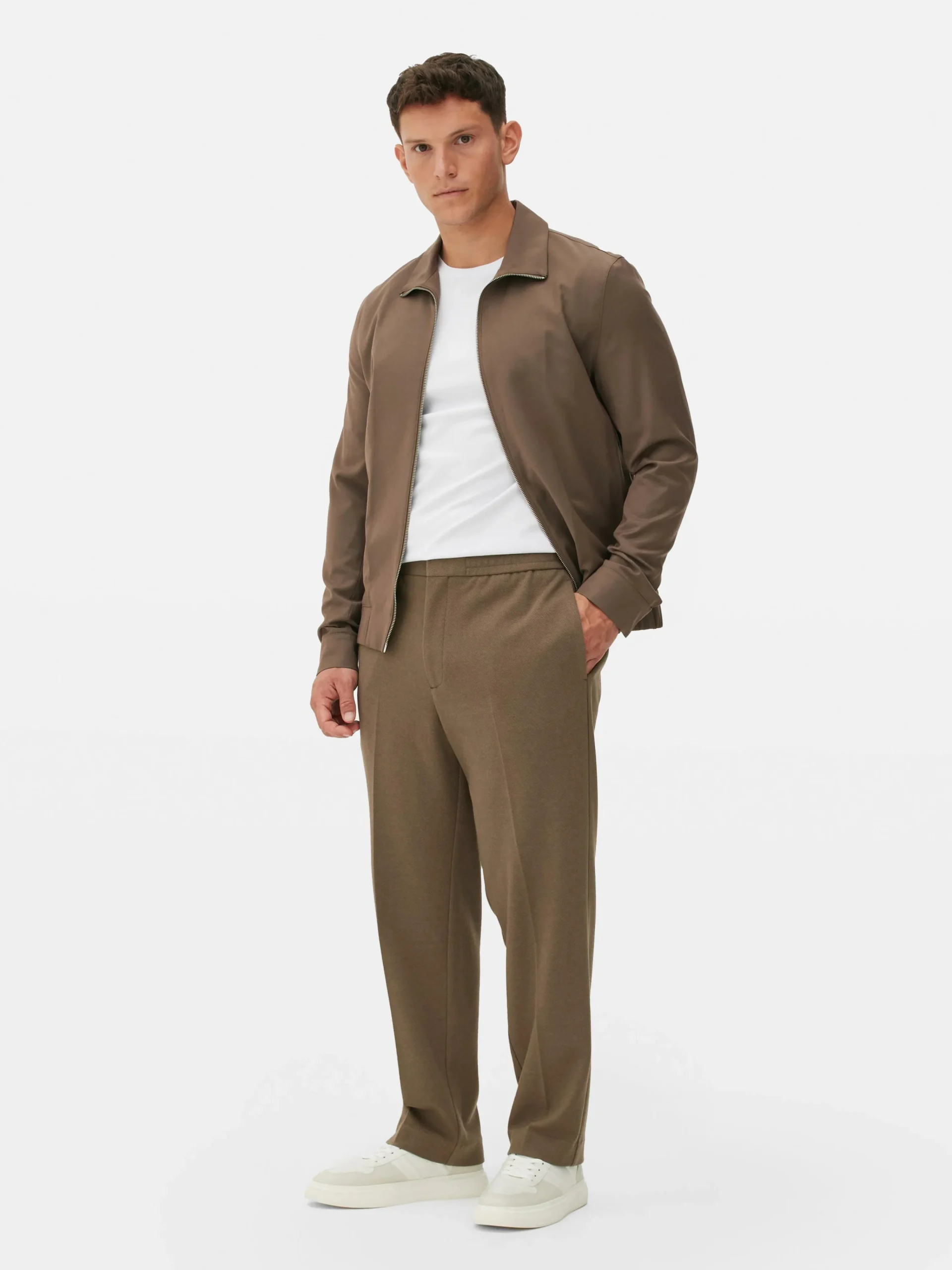 Kem Textured Pants|Primark