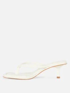 Kitten Heel Sandals|Primark New