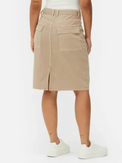 Knee Length Cargo Skirt|Primark Discount