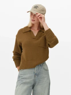 Knit Polo Sweater|Primark Sale