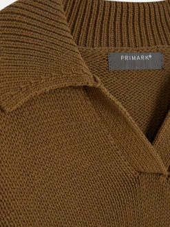 Knit Polo Sweater|Primark Sale