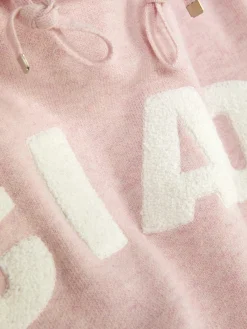 Knitted Pullover Slogan Hoodie|Primark Online