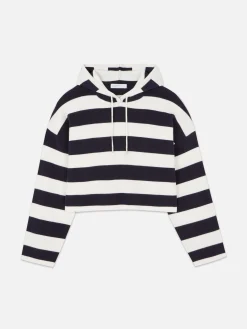 Knitted Stripe Hoodie|Primark Hot