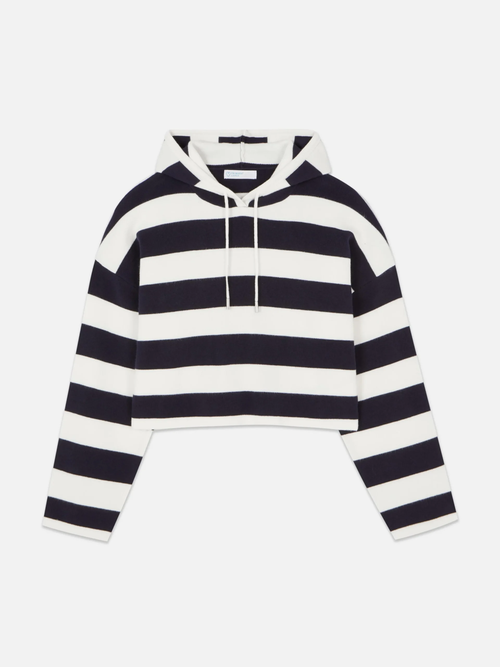 Knitted Stripe Hoodie|Primark Hot