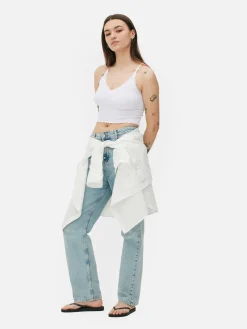 Lace Trim Cropped Cami|Primark Best