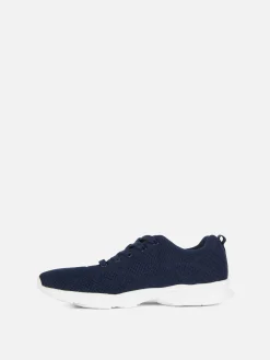 Lace Up Fabric Sneakers|Primark Best