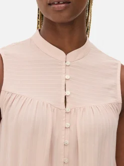 Ladder Detail Peasant Blouse|Primark Discount
