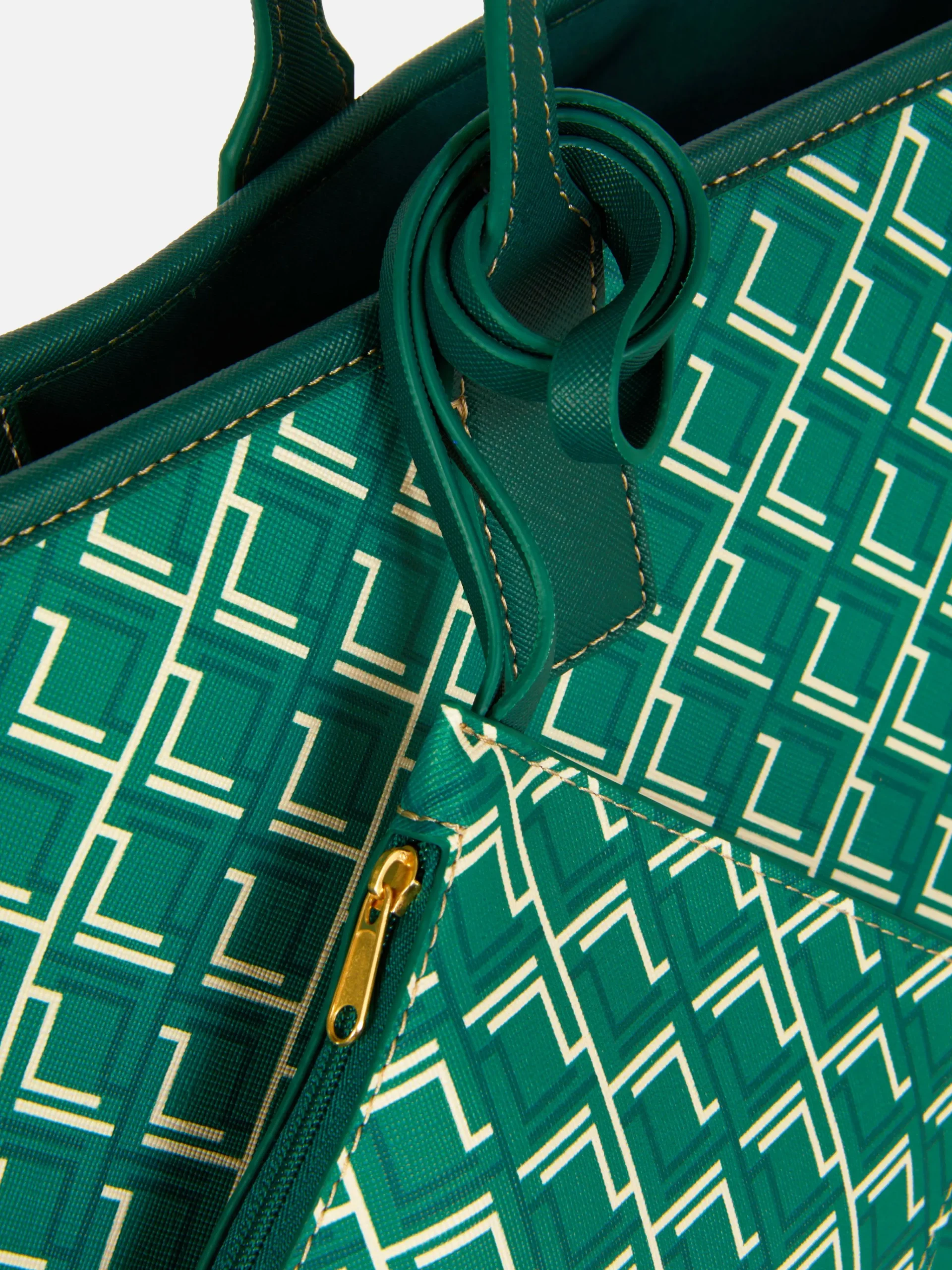 Large Monogram Shopper|Primark New