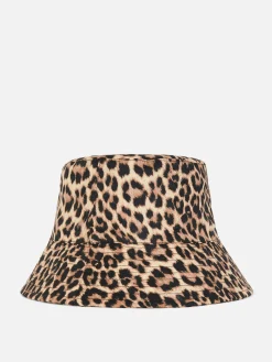 Leopard Bucket Hat|Primark Clearance
