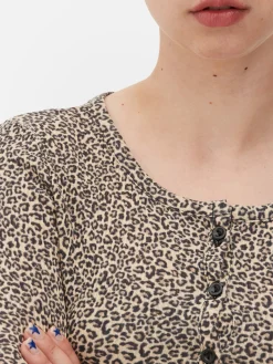 Leopard Cardigan|Primark Outlet