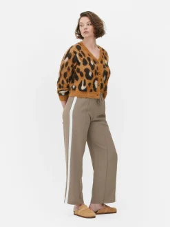 Leopard Cropped Cardigan|Primark Outlet