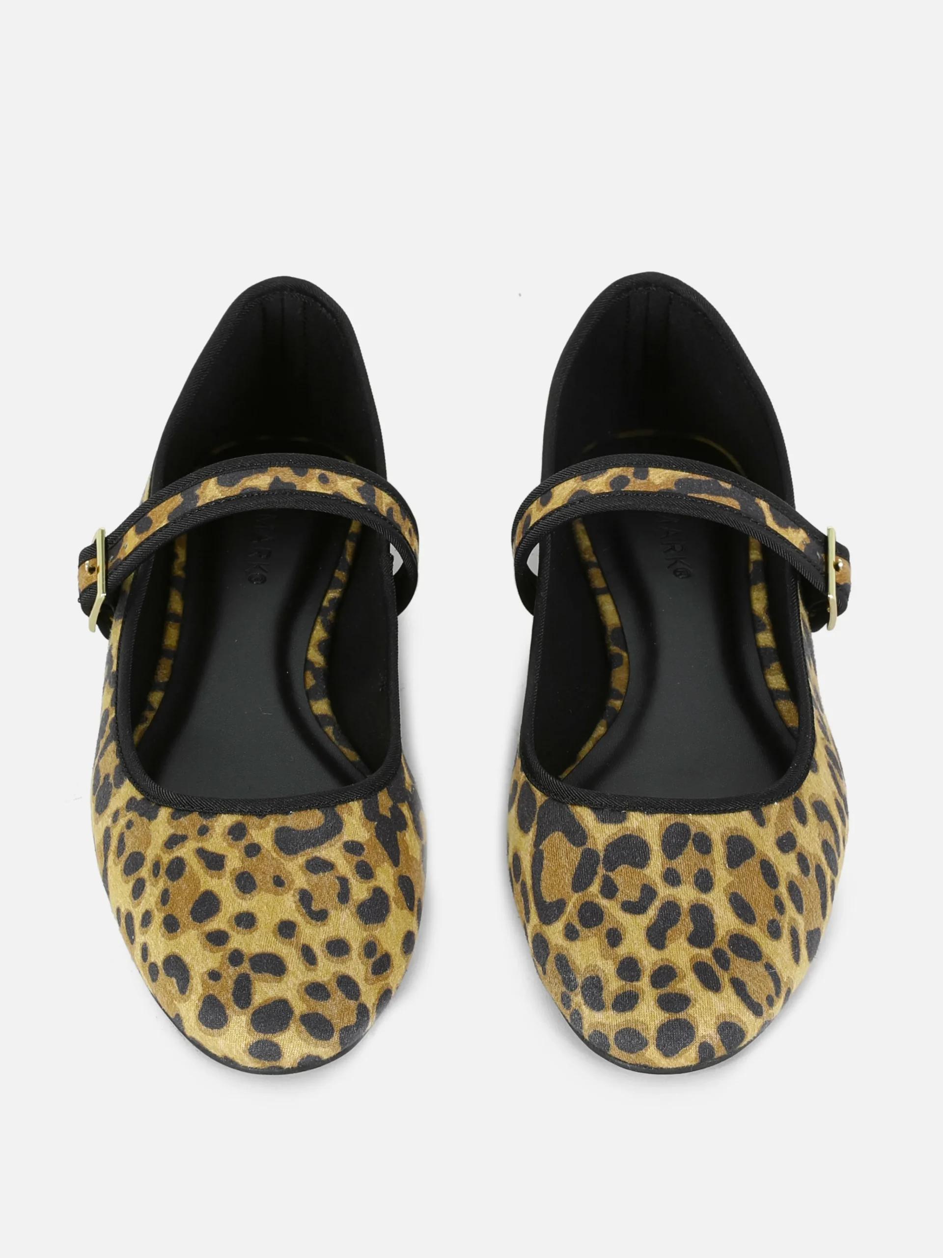 Leopard Mary Jane Ballet Flats|Primark Online