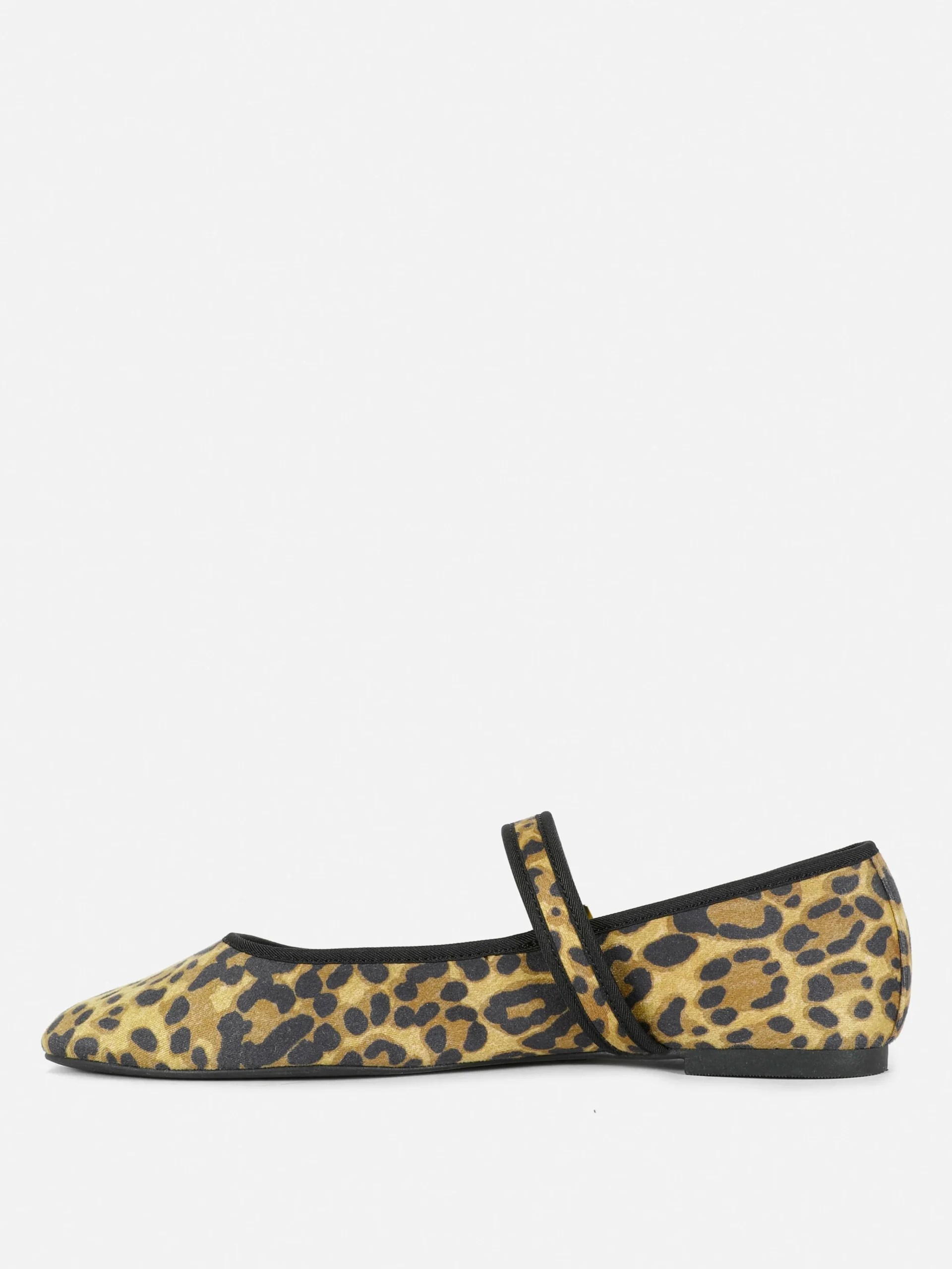 Leopard Mary Jane Ballet Flats|Primark Online
