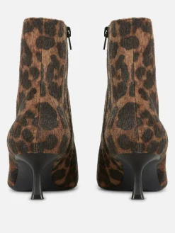 Leopard Print Kitten Heel Boots|Primark Best