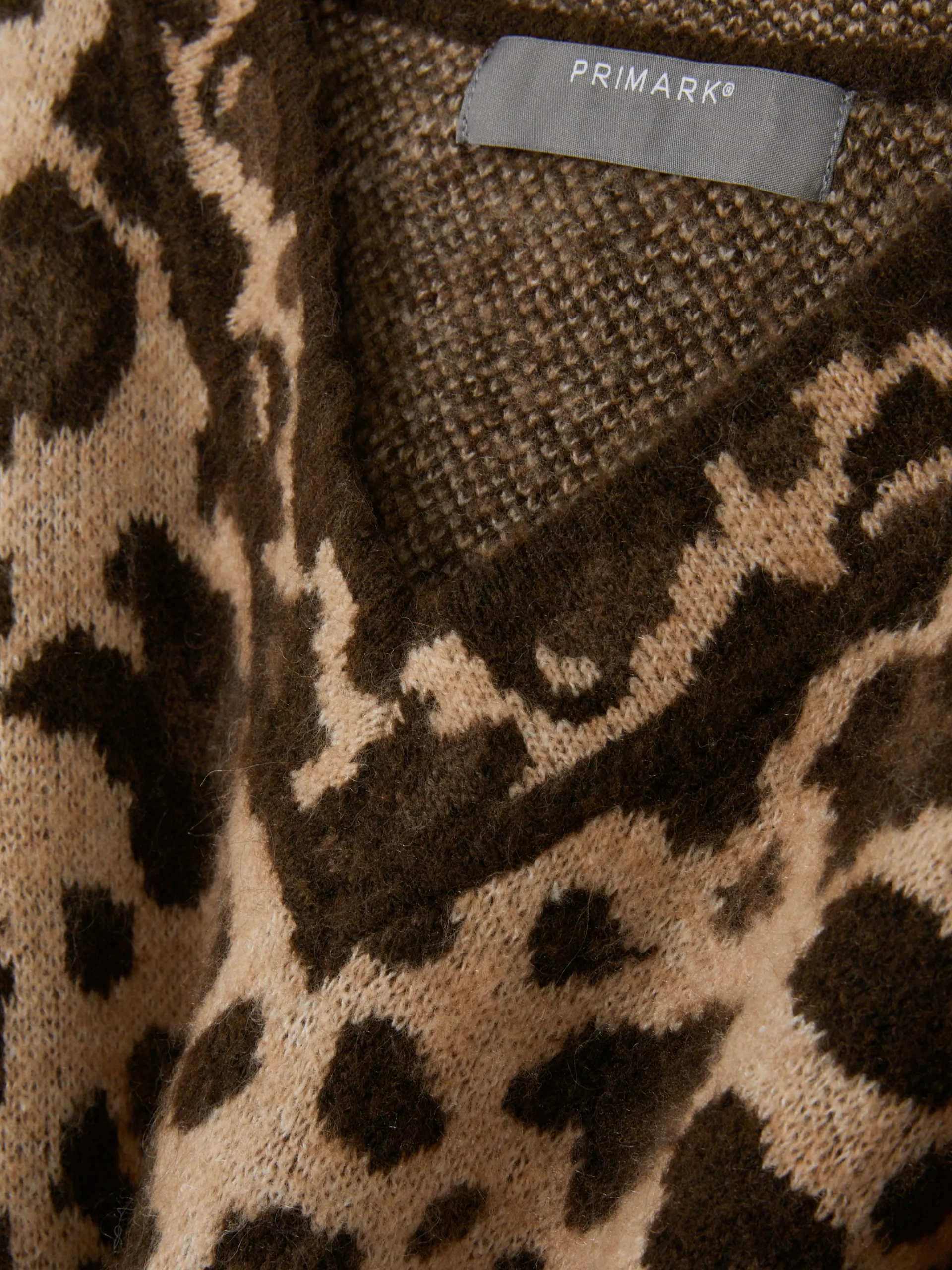Leopard V-Neck Sweater|Primark Clearance