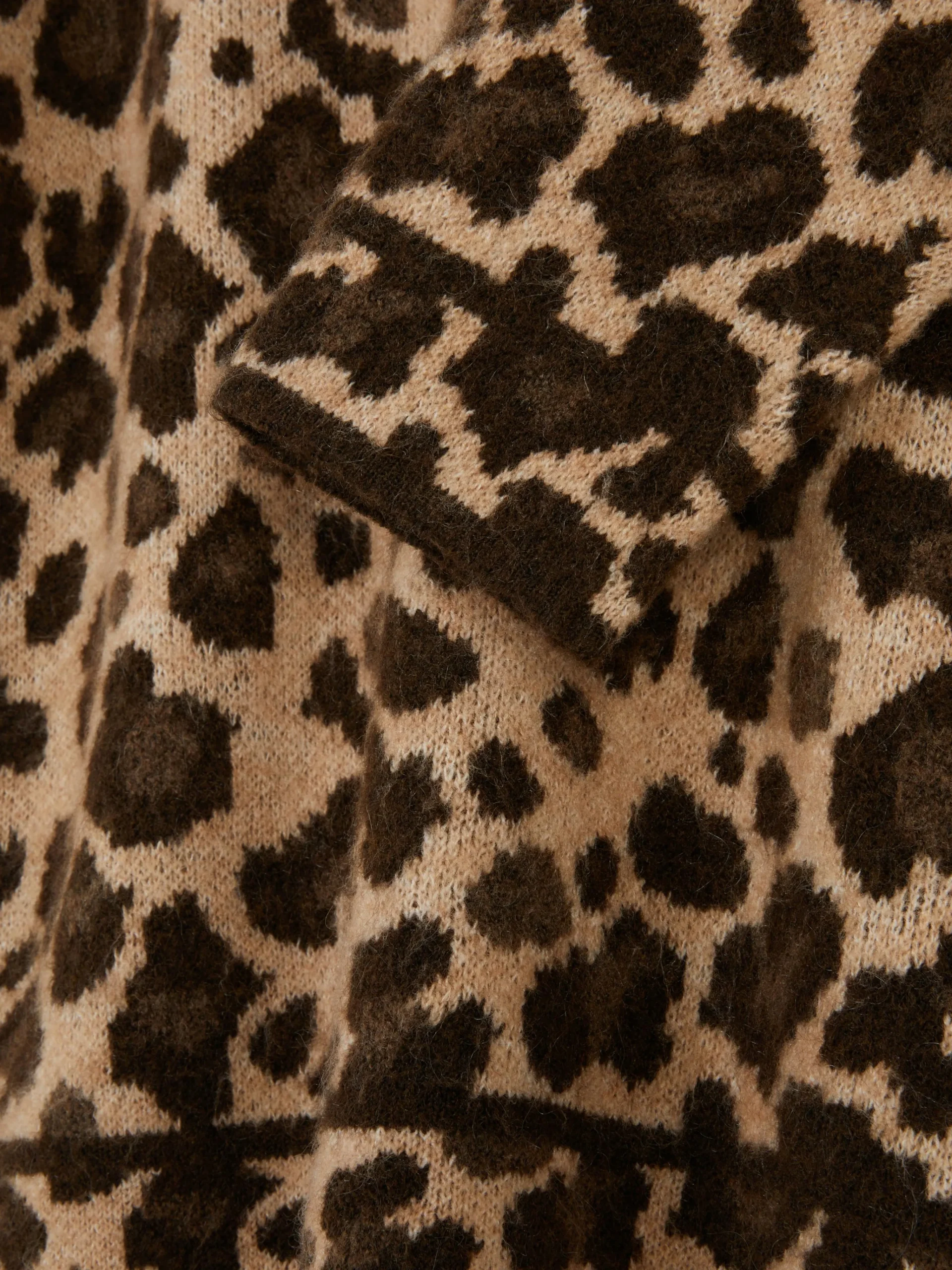 Leopard V-Neck Sweater|Primark Clearance