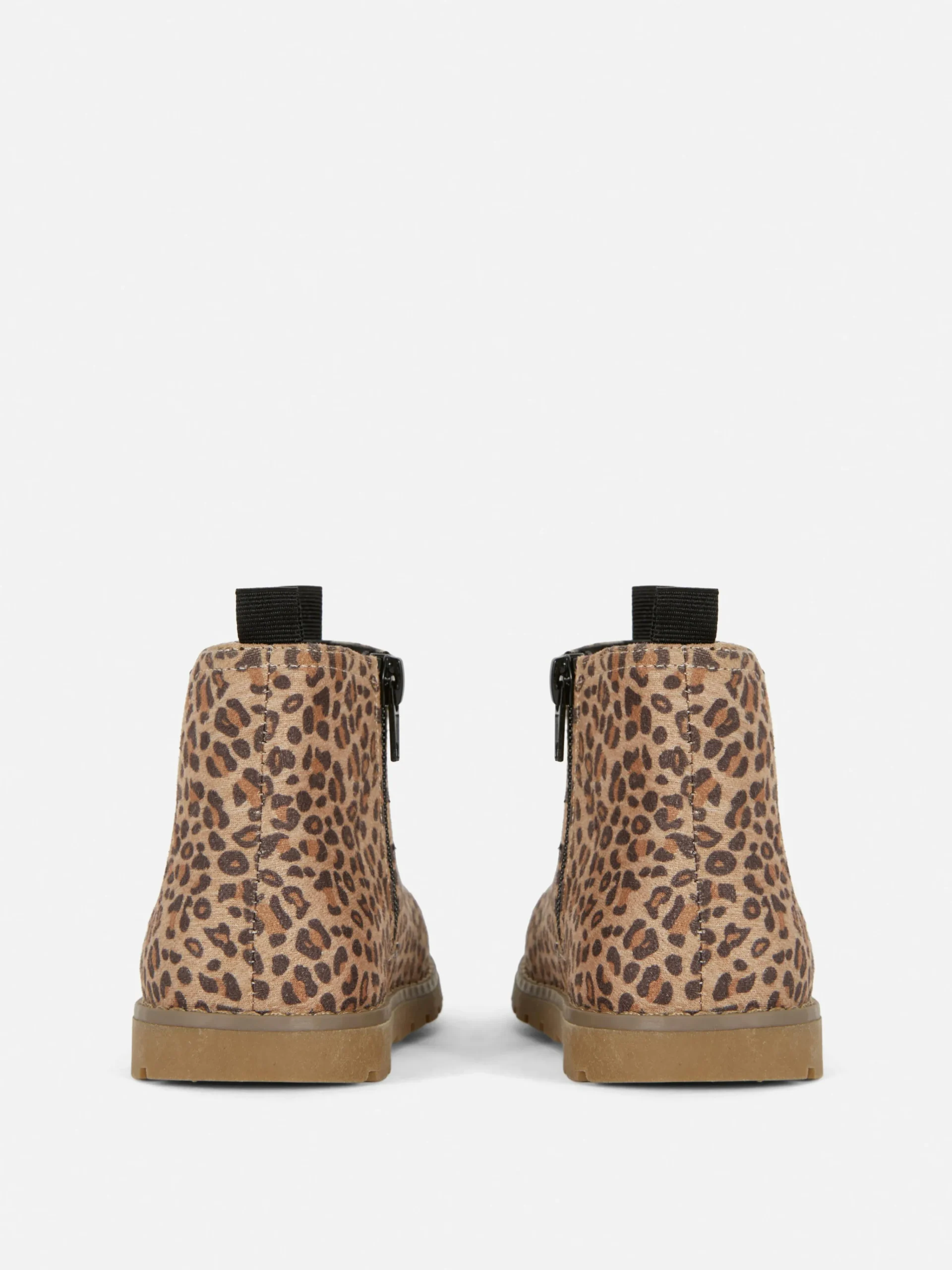 Leopard Zip Ankle Boots|Primark Discount
