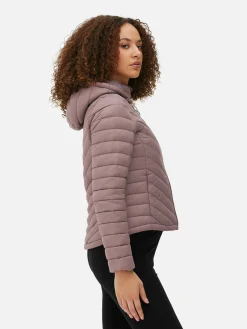 Lightweight Hooded Puffer Jacket|Primark Hot