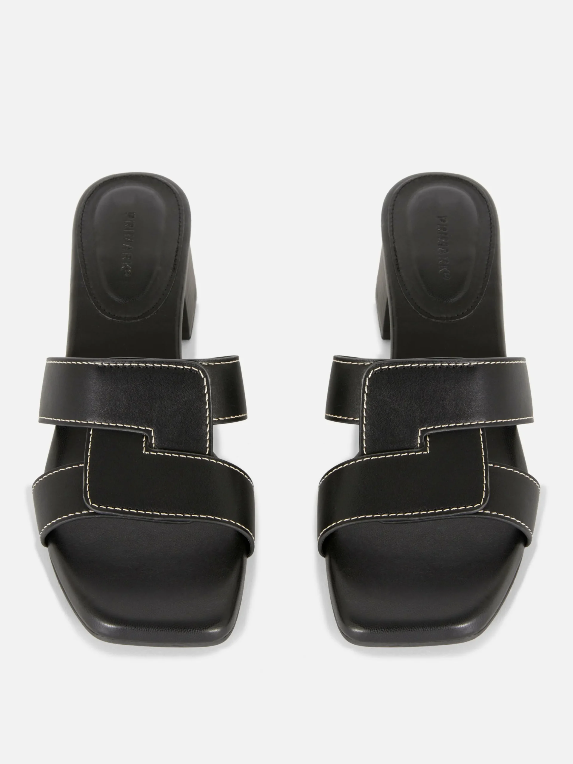 Link Strap Heeled Mules|Primark Sale