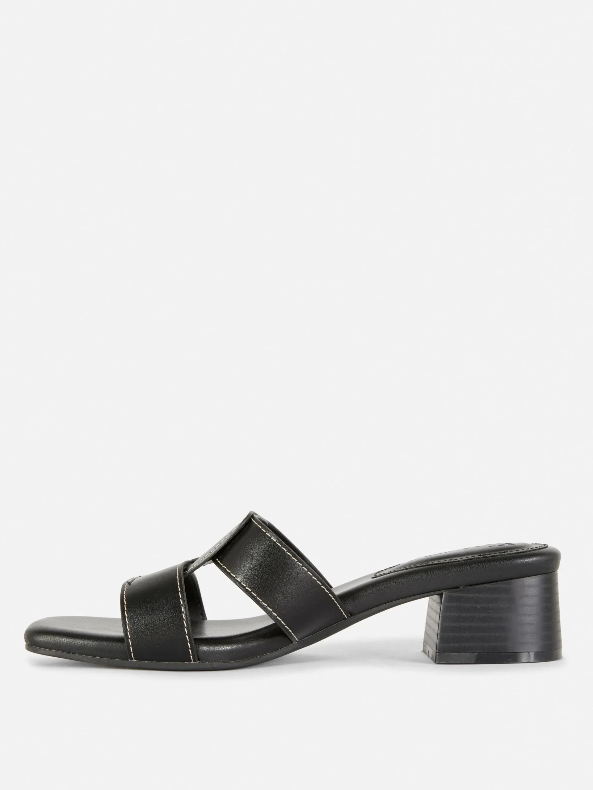 Link Strap Heeled Mules|Primark Sale