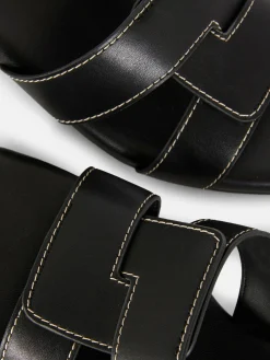 Link Strap Heeled Mules|Primark Sale