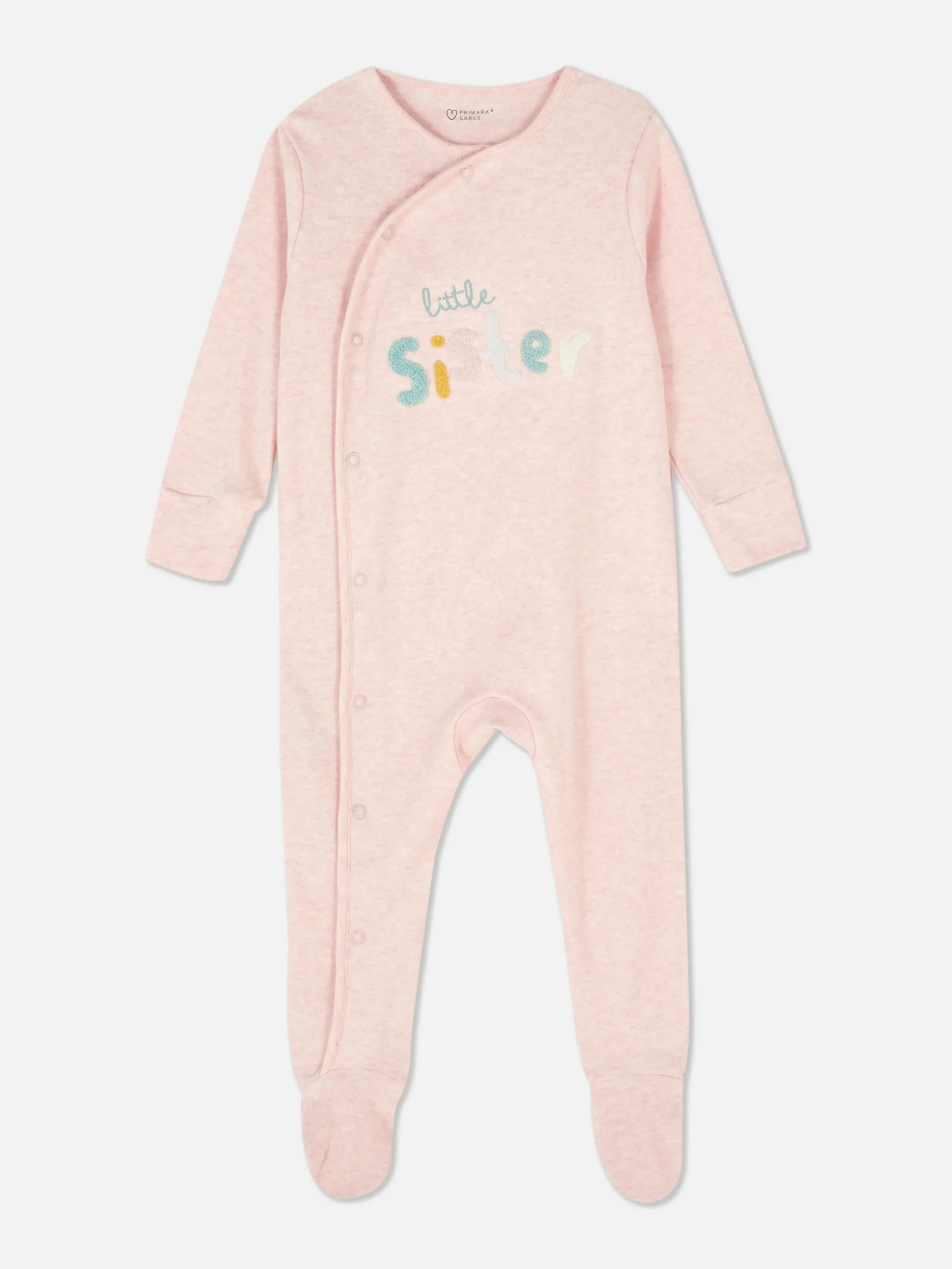Little Sister Embroidered Sleeper|Primark Discount
