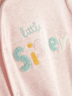 Little Sister Embroidered Sleeper|Primark Discount