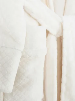 Long Fluffy Pyjama Robe|Primark Sale