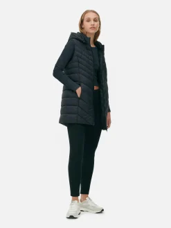 Long Quilted Vest|Primark Discount