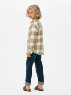Long Sleeve Check Shirt|Primark Hot